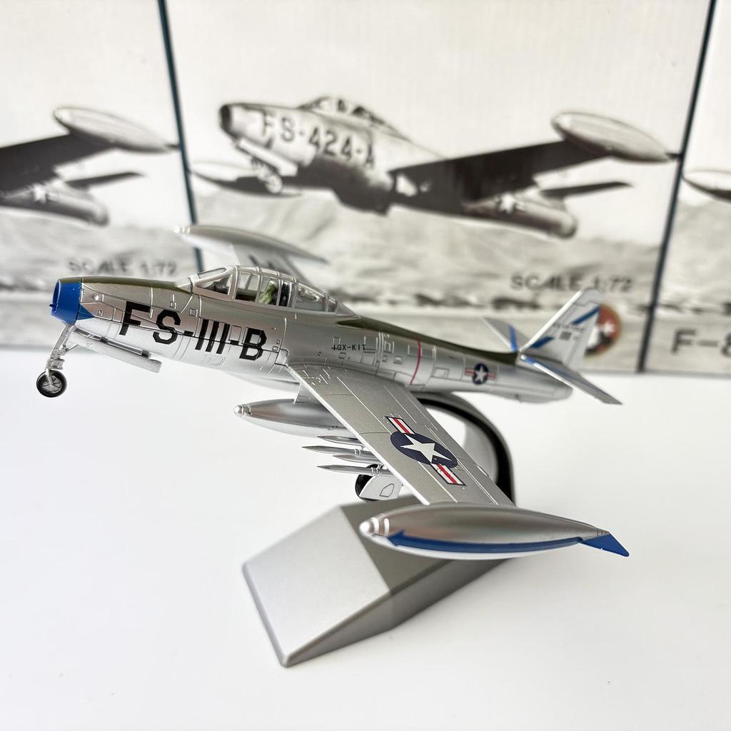 Модель истребителя США F4U-1 Corsair времен Второй мировой войны, масштаб 1:72 - Коллекция仿真ных моделей из сплава