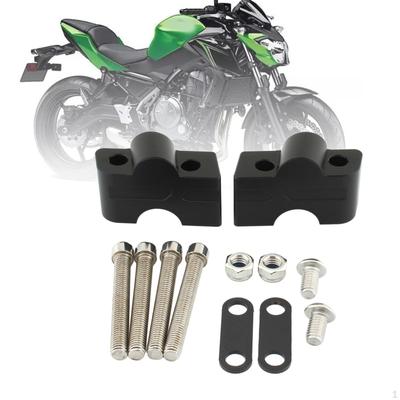 Аксессуары для руля мотоцикла, алюминиевый сплав 30 мм для er-6N er6N Ninja650, легко устанавливается