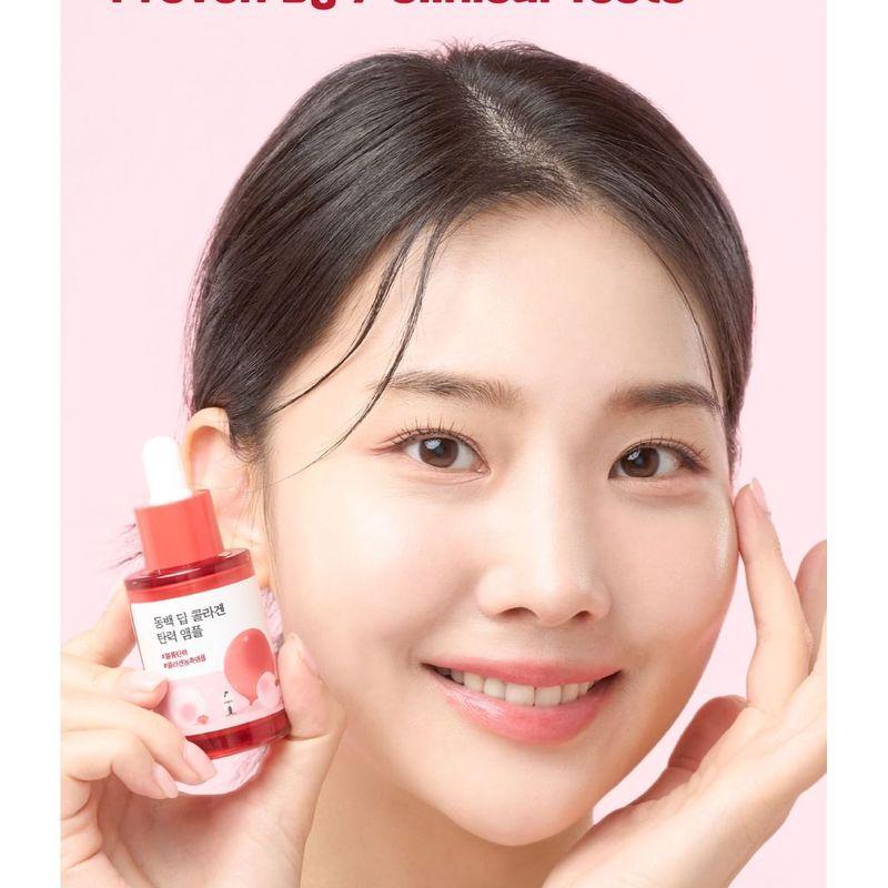 ROUND LAB Укрепляющая ампула Camellia Deep Collagen