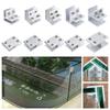 Self-closing Side Mounted Frameless Clamp Glass Door Hinge Furniture Accessories Cabinet Door Hinge