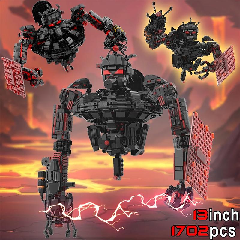 Набор строительных блоков Skibidi Toilet Titan Speakerman, TV Man, Cameraman - 445 деталей Коллекционные игрушки-конструкторы с персонажами для детей