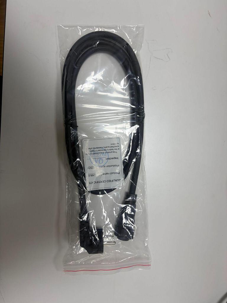 1.8m M25 AC Power Cable with VDE Schuko Plug