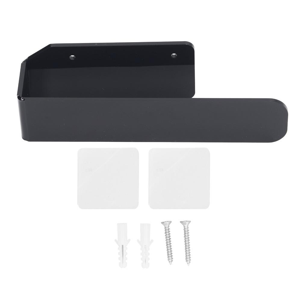 Wall Mounted Towel Rack Acrylic Towel Hanger Bathroom Kitchen Toilet Laundry Room