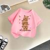 Children's Casual Short-sleeved T-shirt - Summer Boys' And Girls' Loose Capri Ballo T-shirt