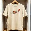 Captain CaveUnisex Cartoon Movie Essential TShirt Women Unisex Casual cotton printed t shirts Creative streetwear tops tee