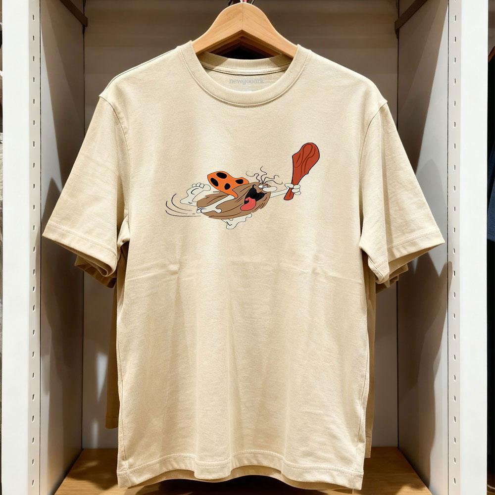 Captain CaveUnisex Cartoon Movie Essential TShirt Women Unisex Casual cotton printed t shirts Creative streetwear tops tee