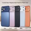 Совместимый матовый магнитный чехол для телефона для iPhone 17 Pro Max и Apple 16, совместимый с MagSafe