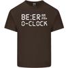 Beer OClock Funny Alcohol Drunk Humour Unisexs Light Cotton TShirt