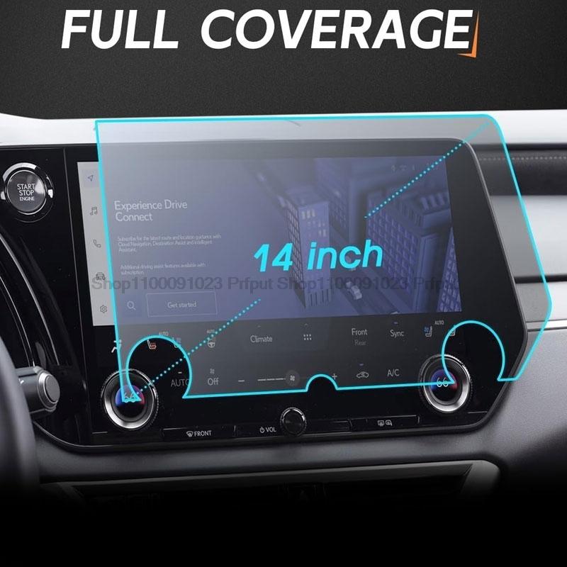 Car GPS Navigation Protective Film for Lexus TX 350 500h 2024 2025 2026 LCD screen Tempered glass protective film