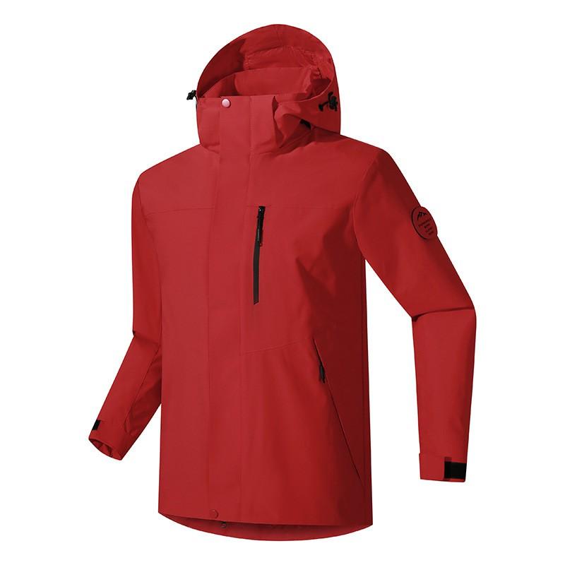 Mens Womens Winter Outdoor 3-in-1 Waterproof Windproof Jacket Large Size S-8XL Casual Hooded Parka