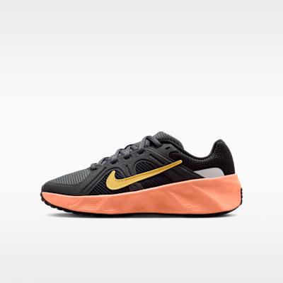 Kids' Sneakers Nike Metro Tek GS 'Dark Grey Topaz Gold Anthracite Black'