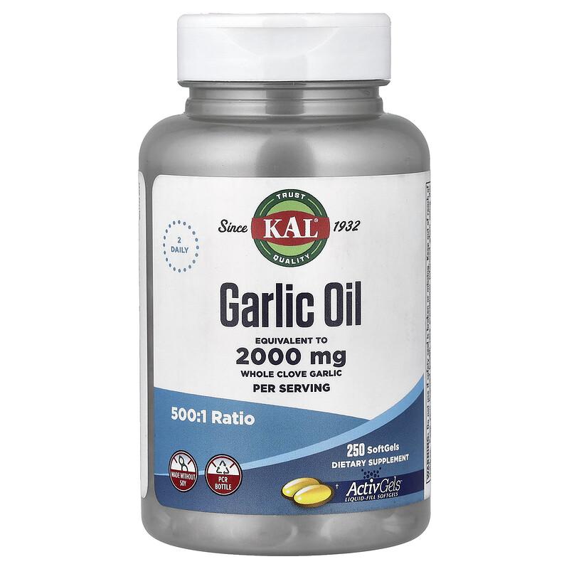 Garlic Oil, 250 SoftGels