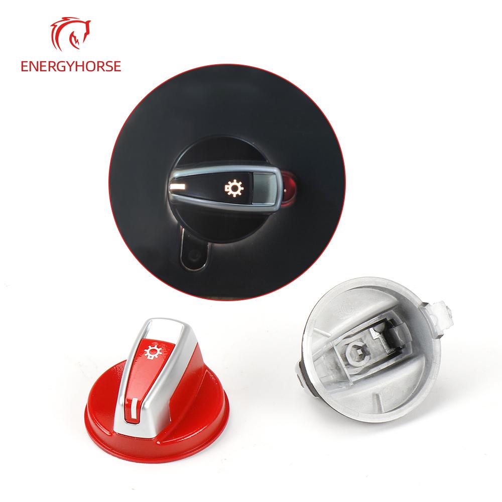 Car Front Headlight Switch Rrotary Headlamp Knob Button Cap For BMW 1 3 X1 Series E84 E87 E88 E82 E90 E91 E92 E93