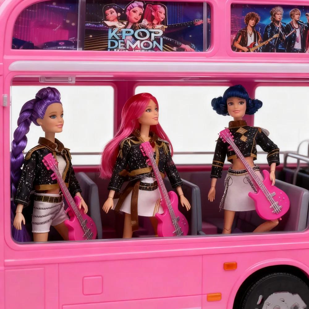 Корейская волна женская группа K-POP Охота на ведьм Кукла Руми Мира Зои Игрушка Виниловая кукла Рождество Детский подарок на день рождения
