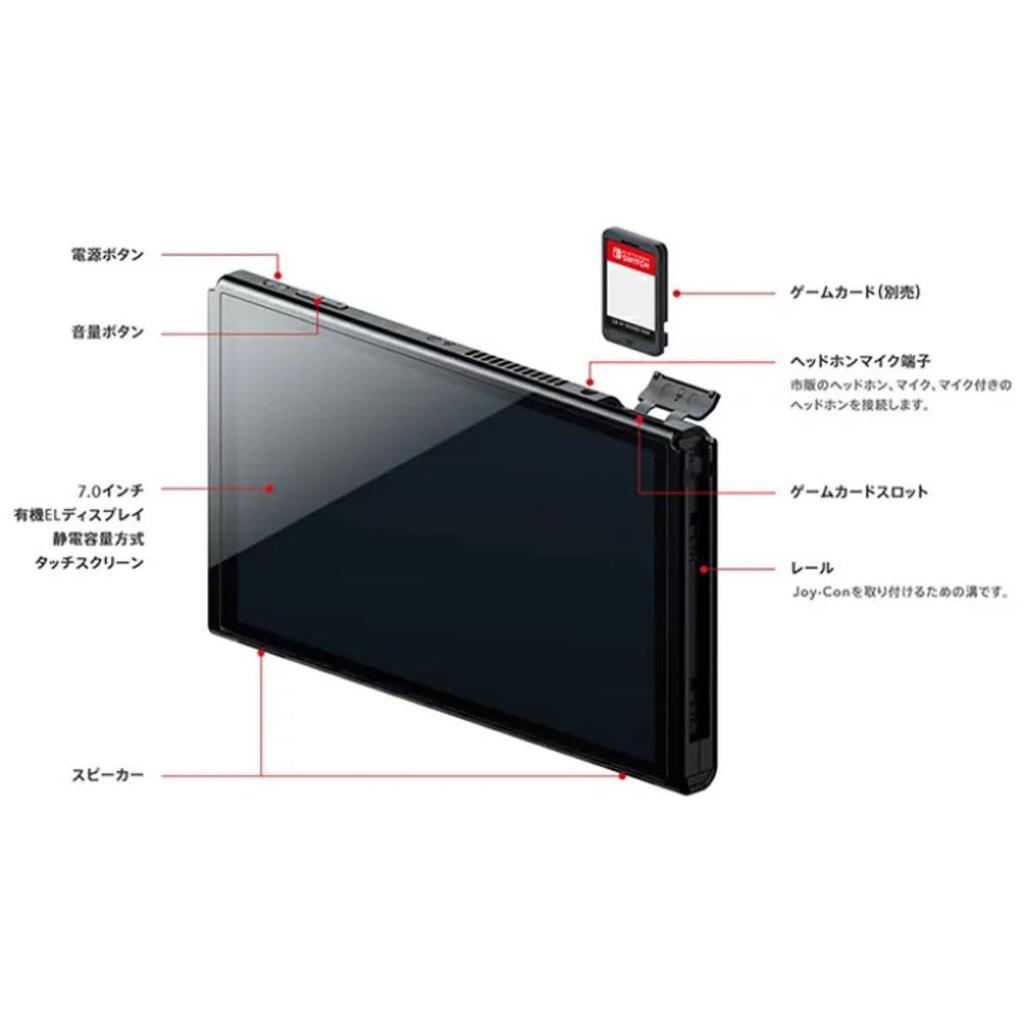 Восстановленный блок Nintendo Switch OLED Экран Второй Без аксессуаров HEG-001 (Только основной блок, Только, Блок, В комплекте)