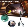 2PCS BSD Lens Light Car Blind Spot Monitoring System Alarm Radar Security Driving Ultrasonic Sensor Distance Assist Lane Change Tool