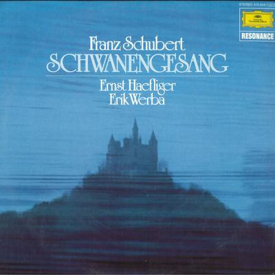 LP Запись ЭРНСТ ХЕФЛИГЕР, ЭРИК ВЕРБА, ФРАНЦ - Лебединая песня 4105441 Deutsche Grammo Германия Классика Б/У