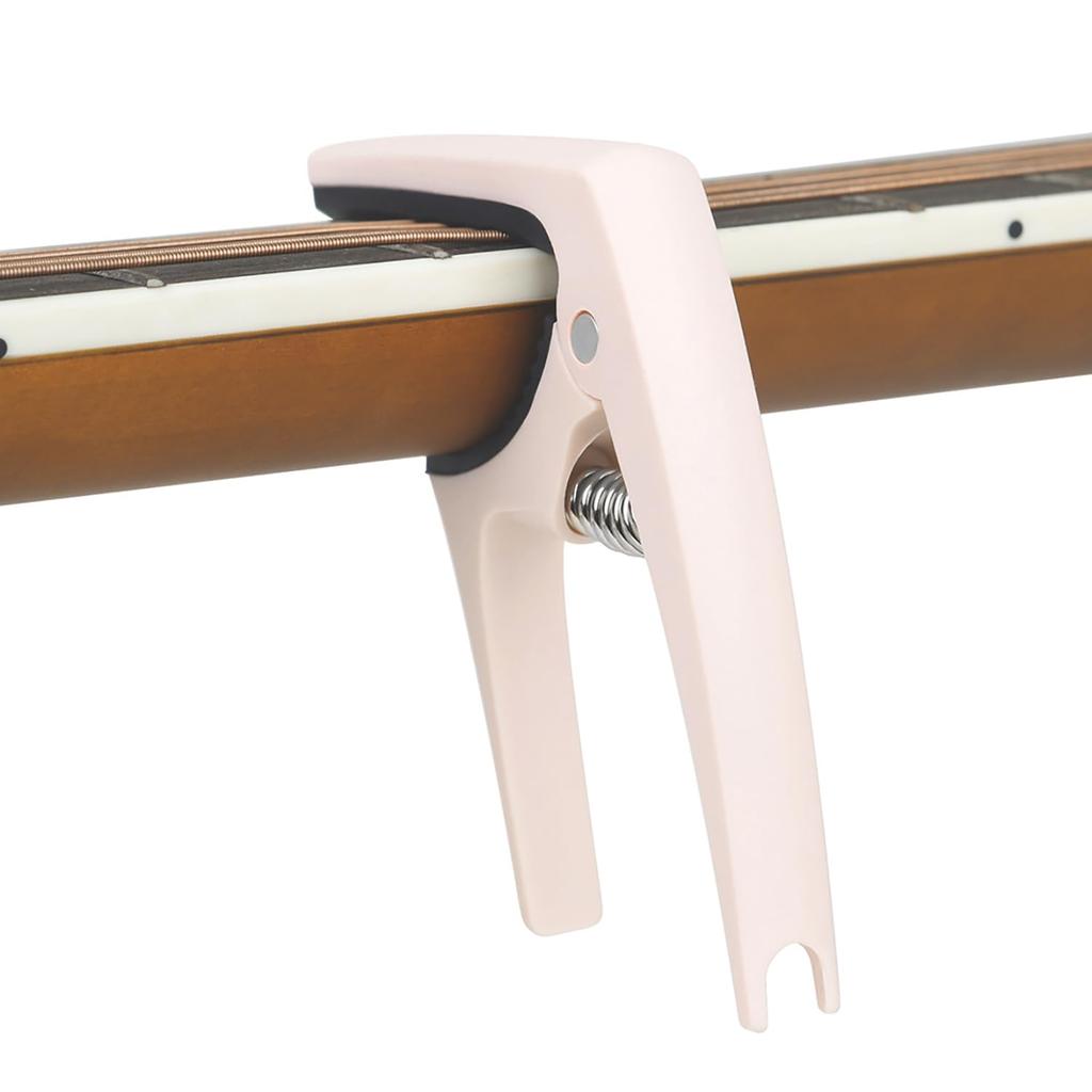 Guitar Capo Adjusts the Tone of the Guitar Guitar Capo Tast for Electric Guitar Guitar Performance Parts Pink