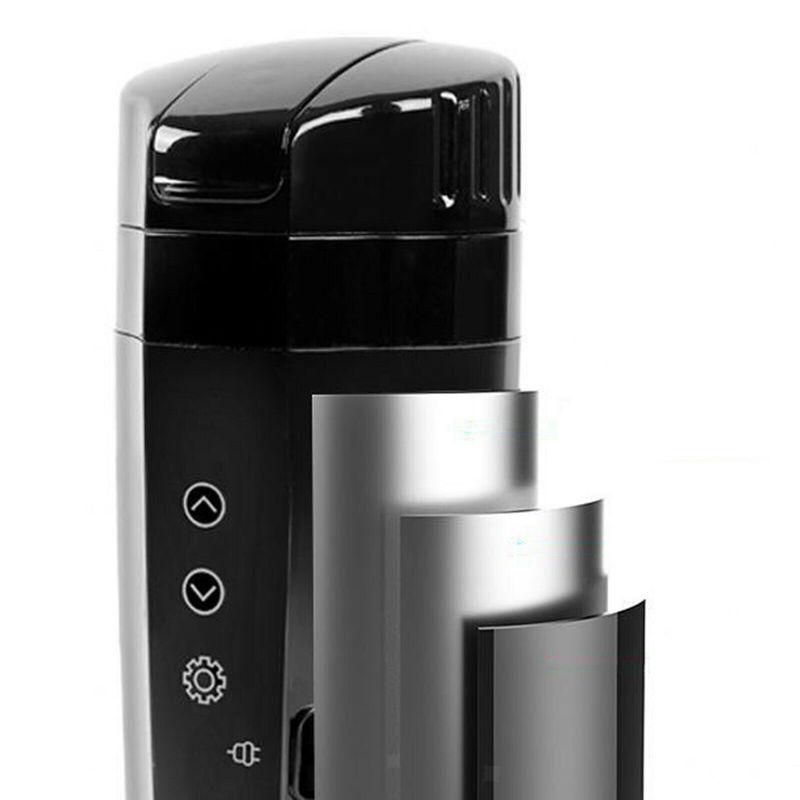 12 В автомобильная электрическая нагревательная чашка, кружка, ЖК-дисплей, бутылка из нержавеющей стали для воды, кофе