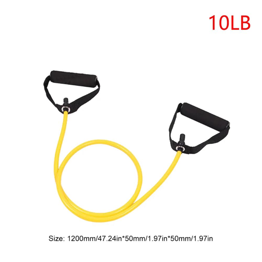 Resistance Bands with Handles Elastic Yoga Pull Rope Exercise Cord Workout Bands for Muscle Training/Shape Body/Physical 3