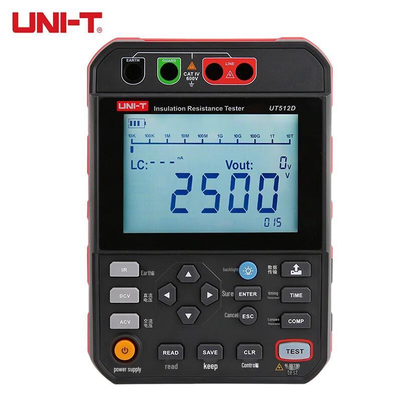 UNI-T UT512D Insulation Resistance Tester (CN version)
