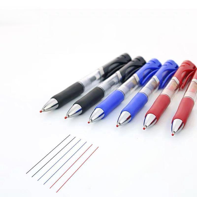 Spot Click 0.5mm High-Value Signature Pen - Large Capacity Student & Office Neutral Pen K35
