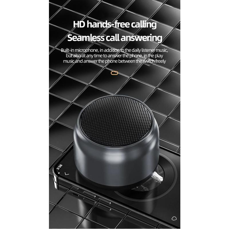 Bluetooth-колонка S16 с громкими басами - Беспроводная портативная мини-колонка для дома, улицы, автомобильной аудиосистемы, бумбокс с высокой громкостью