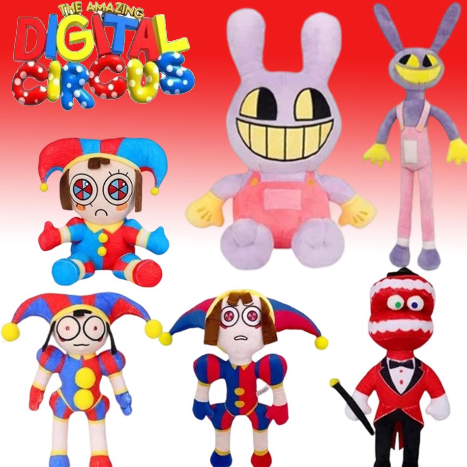 Горячая Мультяшная The Amazing Digital Circus Клоун Рагата Помни Мультфильм Джакс Кукла Джокер Плюшевая Рождество Дети День Рождения Подарок на Новый Год