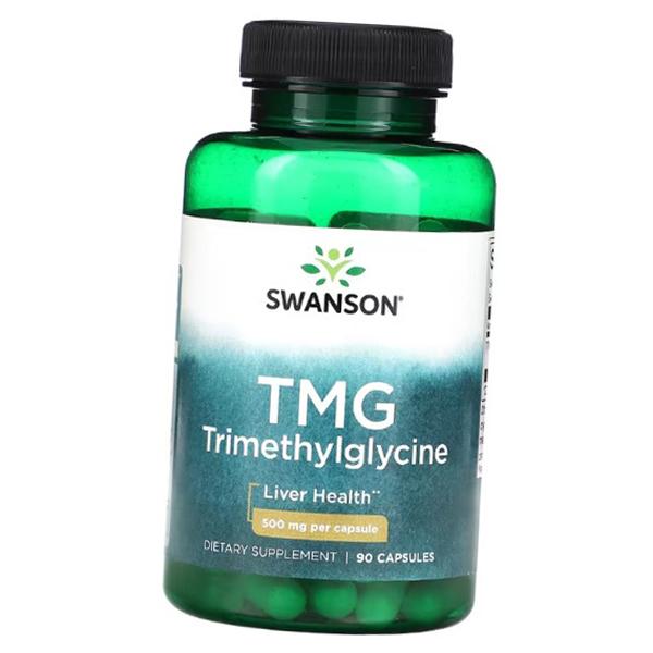 Бетаин, TMG Trimethylglycine 500, Swanson 90капс (72280094)