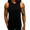 Men S Slim Breathable Sleeveless Hooded Sports Vest