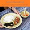 Melamine 6-Compartment Food Tray