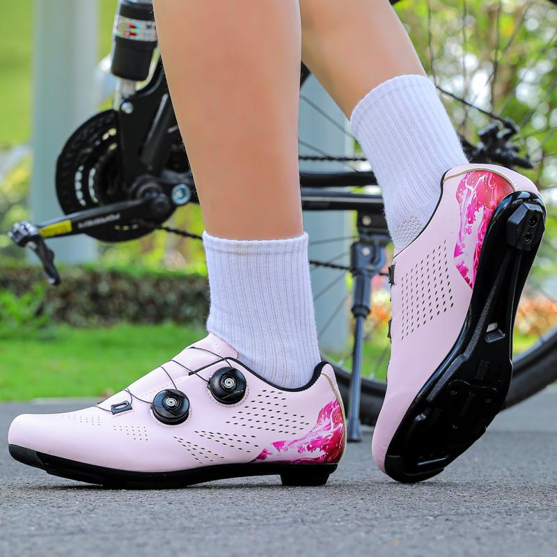Велотуфли для шоссейного велосипеда, Удобные велосипедные туфли для мужчин и женщин, С жесткой подошвой, Легкие, Дышащие, Профессиональные велосипедные туфли для горного велосипеда