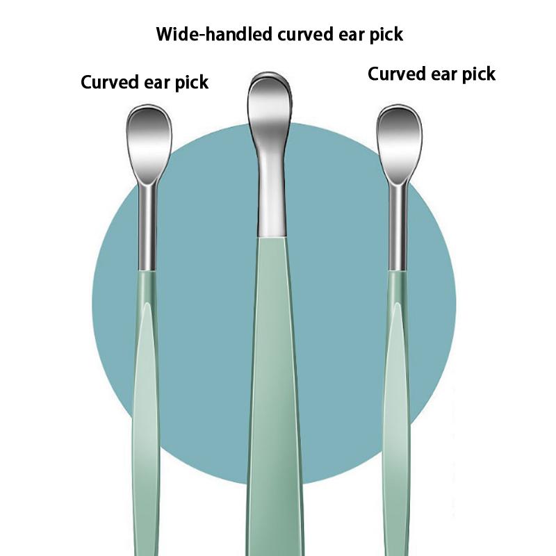6PCS Ear Cleaning Tool Set Ear Cleaner Spoon Kit Health Care Earpick for Efficient Wax Removal for Adults and Kids