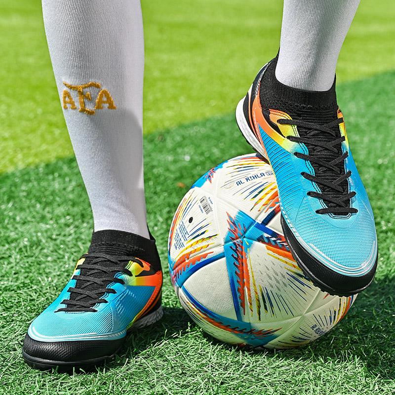 Футбольные бутсы унисекс, уличные/в помещении, футбольные бутсы для мальчиков и девочек, профессиональные тренировочные кроссовки по мини-футболу