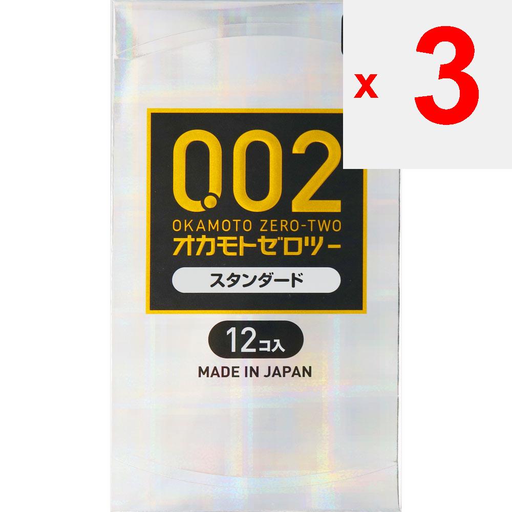 okamoto Okamoto Zero Two Zero Two Прозрачный 12 шт.. Упаковка 1 шт. Стандартный тип Приятный на ощупь! Пакет из 1