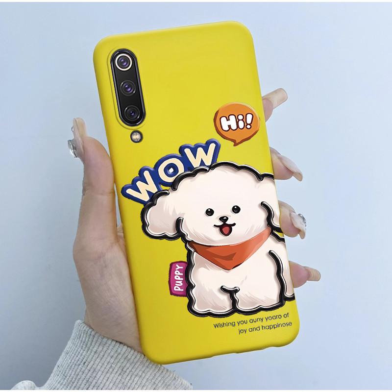 Чехол для Xiaomi Mi 9 SE Милый Мультяшный Панда Новый Узорчатый Силиконовый Матовый Мягкий Защитный Чехол Для Телефона Xiaomi Mi 9 Mi9 SE