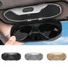 Car Sun Visor Sunglasses Storage Box Glasses Case Clip Accessories For Jaguar XF XJ XE S-Type F-Type X-Type F-Pace I-Pace E-Pace SS17