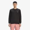 Толстовка Fred Perry [Baseline] с круглым вырезом - Антрацитово-серый/Овсяный Afpm2517535-V56