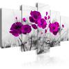 Beautiful Flower 5pcs/set Canvas Wall Art Home Decor Poster Printed Wall Picture