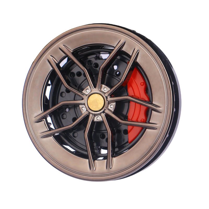 Новый автомобильный зажим для духов на вентиляционное отверстие, вращающаяся ступица колеса, ароматизатор для шин, ароматерапия, декор, освежитель воздуха, автомобильные аксессуары