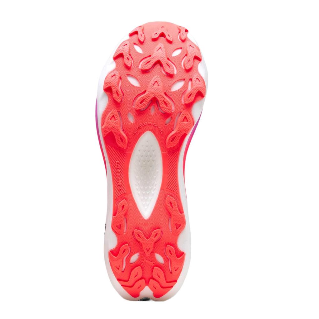 Puma Кроссовки мужские Deviate Nitro Elite Trail White Glowing Red Pure Magenta 310034-01