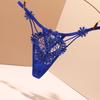 Summer 2025 Sexy Low-Waist Seamless Floral Thong for Women