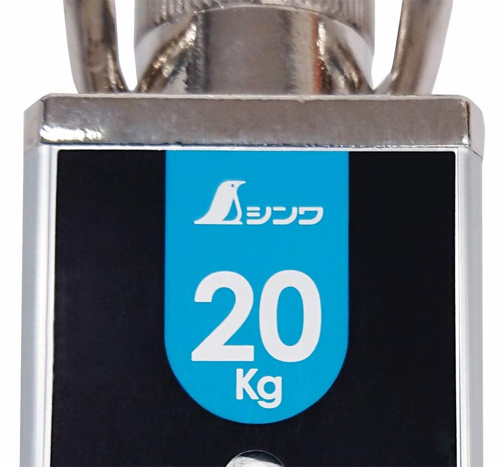 Shinwa Sokutei Ручные балансирные весы Пластина для сертификатов 20 кг 74461 Не для коммерческих операций