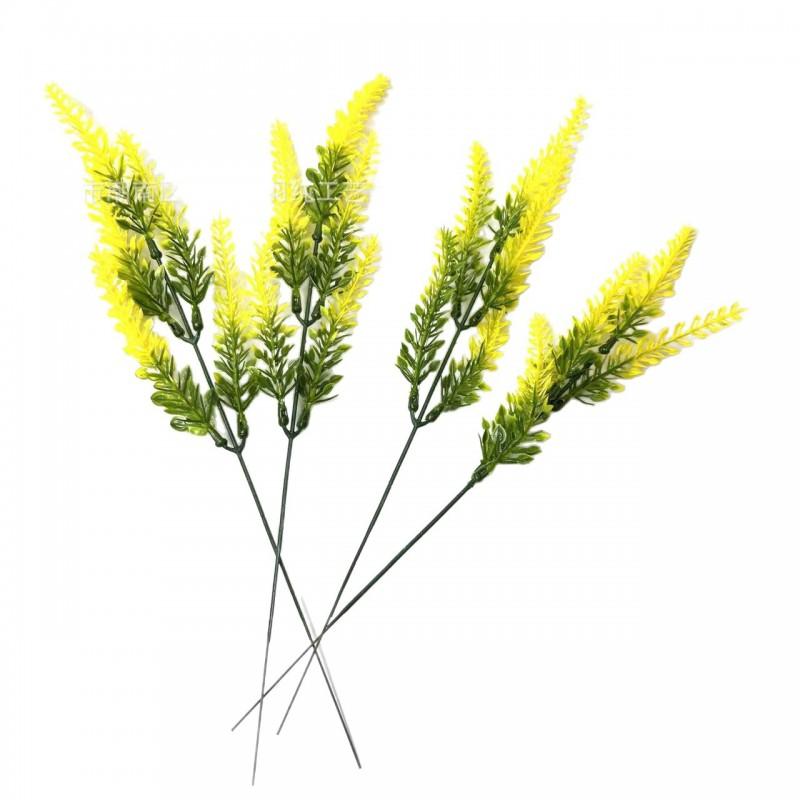 Artificial Wheat Grass Bunch Plastic Foliage Wall Decor Home Office Wedding Photography Background