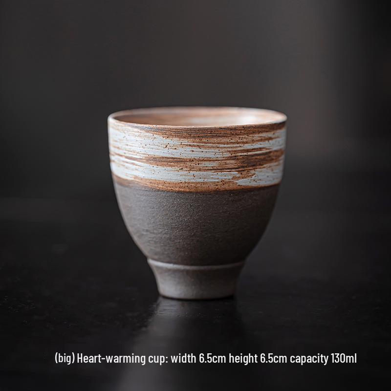 Японская керамическая чайная чашка: Дегустационная чаша Shadow White