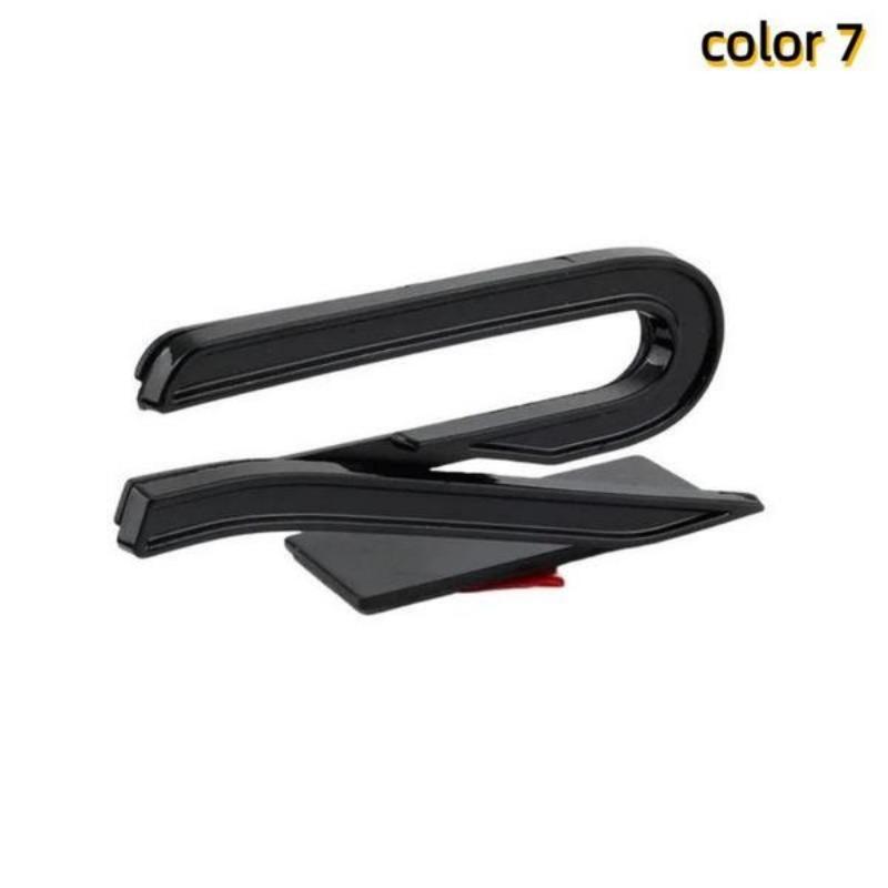 НОВЫЙ большой размер 3D металлический автомобиль R логотип багажник решетка эмблема значок наклейки наклейка для Golf 5 6 7 8 R LINE Tiguan