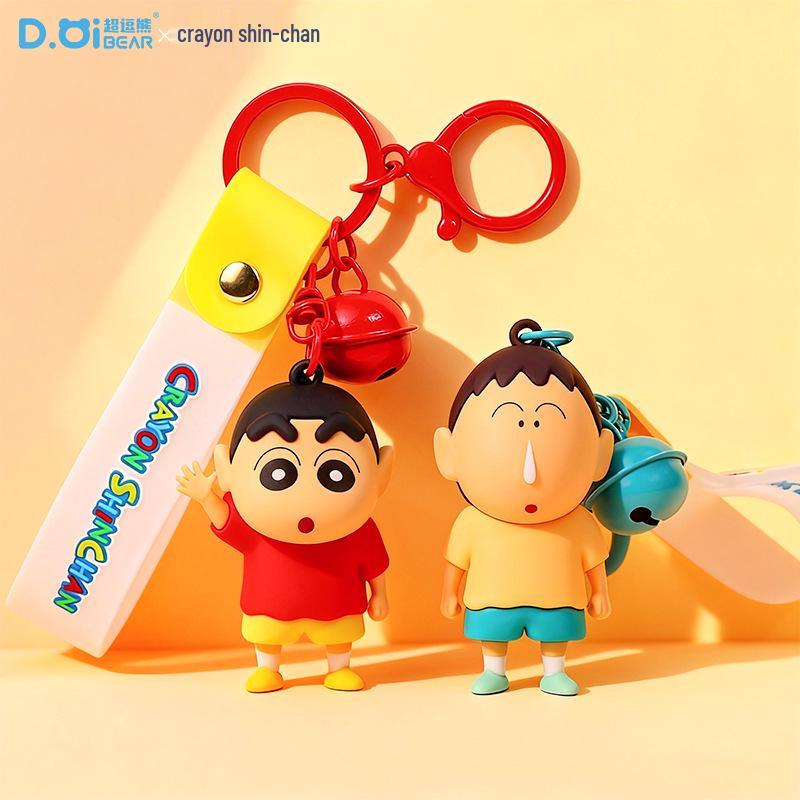 Брелок Crayon Shin-chan: Брелок для рюкзака с аниме-персонажем и студенческий подарок