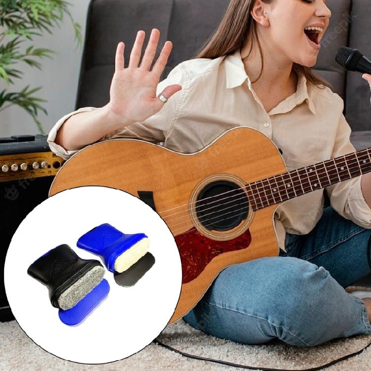 Guitar String Care Set with Cleaning Solution Polishing Cloth and Cleaner for Enhances Guitar Sound Quality & Longevity