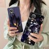MHA Tokoyami Mobile Phone Case for Realme 15 14 13 12 11 10 9 Pro Plus T i Lite 5G Colorful Printing Cover Luxury Cover Pretty