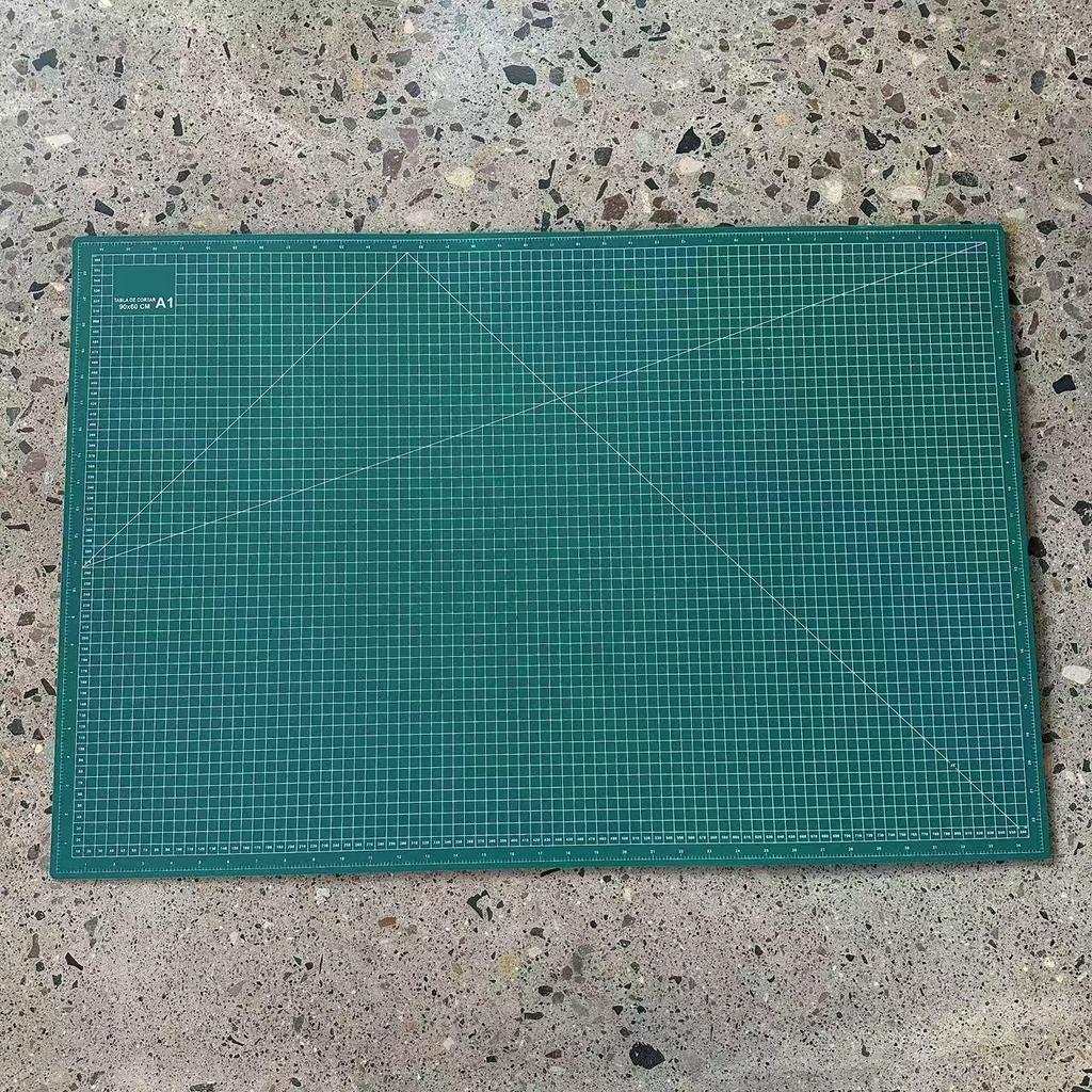 A1-A6 Двусторонняя зеленая самовосстанавливающаяся подложка для резки, 2,3 мм, для бумаги, искусства и гравировки.